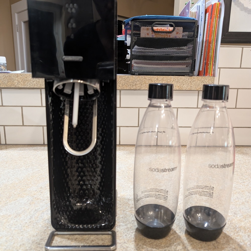 SodaStream Black Sparkling Water Maker